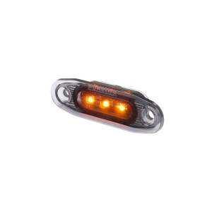 Lampă de poziție PURELUX Side Marker Dark - 12/24V / 79 mm, Portocaliu