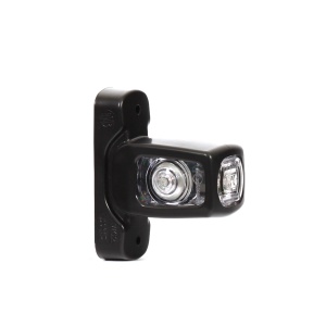Lampă de poziție / Side Lampă de gabarit Strands Rubber Arm dreaptă - 12/24V / 103 mm