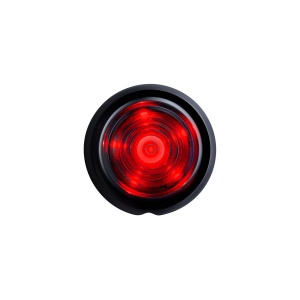 Lampă de poziție Strands Dark Knight Viking lumină de poziție 6LED - Roșu / 12/24V / 78 mm
