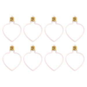 Lampă LED AGGE Carnival E27, 4W, Heart, 8 buc - Img 2