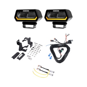 Mounting kit Lazer A-Pillar Holder, Toyota Land Cruiser 250 (2024+), Mounting kit + 2 pcs Purelux Panther Alpha 20