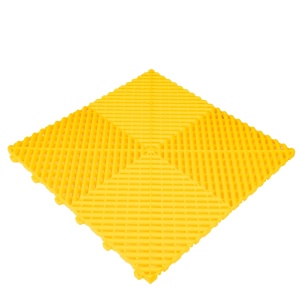 Placă pentru pardoseală DR DIRT Garage Plaza HD – Original (1,92 m²), galben, 1.92 m² (12 tiles)