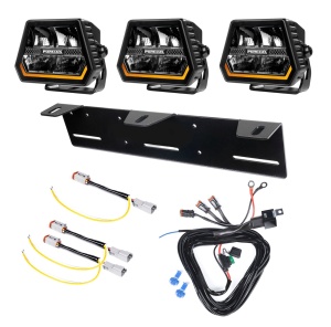 Proiector auxiliar PURELUX Panther Alpha 60 - 12 cm / 60W / Spot, 3 buc - Set complet - Img 2