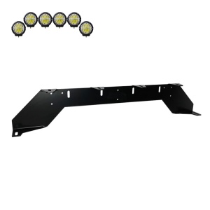Proiector auxiliar suport 5mm "Rally 6", 6 lights (max 225 mm)