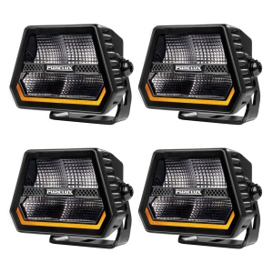 Proiector de lucru PURELUX Panther Alpha 60 R65 - 12 cm / 60W / fascicul larg, 4 buc - Img 2