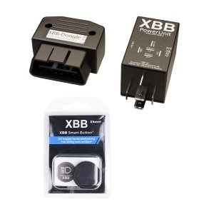 Releu de conectare pentru extralights XBB - OBD Dongle & PowerUnit, Dongle & Powerunit + Smart Button (Reader, Releu and switch)