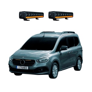 Set de proiectoare auxiliare STRANDS Mercedes Citan (2022+), 2 x Nuuk D-Line 10"