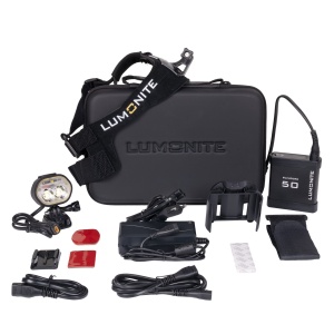 Ski Lampă pentru cască LUMONITE Air2 - 2489 lm / Reîncărcabil