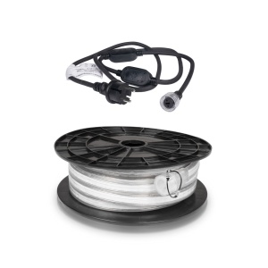 Bandă LED / Proiector de lucru AGGE COB 230V - 1500 lm/m, 10 m, bandă cu cablu de alimentare - Img 2