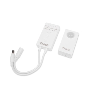 Bandă LED senzor de mișcare fără fir AGGE Wireless Pir Sensor Set, 12/24V, doar senzorul de mișcare - Img 2