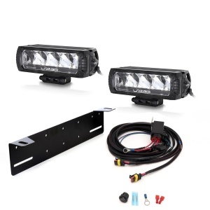 Bară LED Lazer Triple-R 750 GEN2 (cu lumină de poziție) - dreaptă / 23 cm / 45W, 2 buc - Kit complet
