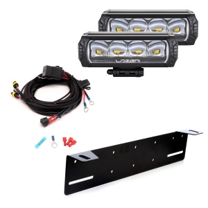 Bară LED Lazer Triple-R 750 GEN2 fascicul larg - dreaptă / 23 cm / 44W / Ref. 20, 2 buc - Set complet