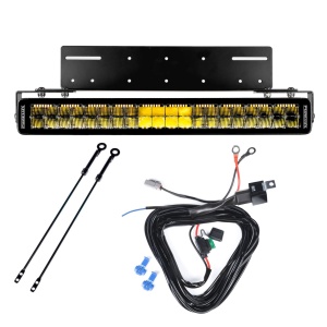 Bară LED PURELUX Flash S560 Gen2 - dreaptă / 200W / Ref. 40, 1 buc - Set complet cu suport pentru montaj încastrat - Img 2