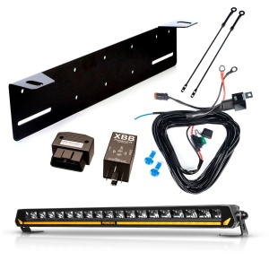 Bară LED PURELUX Panther Aero S540 - dreaptă / 54 cm / 108W / Ref. 25, 1 buc - Set complet + XBB Dongle & PowerUnit Releu