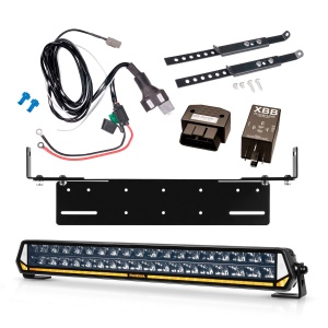 Bară LED PURELUX Panther Heat S540 - dreaptă / 55 cm / 260W / Ref. 30, 1 buc - Set complet cu suport pentru montaj încastrat + XBB Dongle & PowerUnit releu de conectare