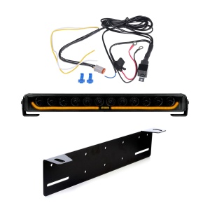 Bară LED Strands Dark Knight Identity 20" V2 - dreaptă / 52 cm / 120W / Ref. 50, 1 buc - Set complet