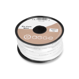 Cablu AGGE Six-Core, 18AWG, 5m - Img 2