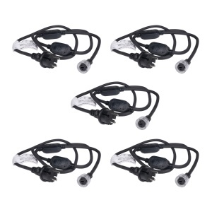 Cablu de alimentare AGGE 230V, 170 cm, 5 buc - Img 2
