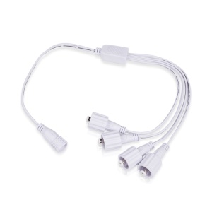 Distribuitor pentru bandă LED cablu AGGE, IP20/IP65, 4 ramificații pentru wet rooms (IP65) - Img 2