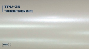 Folie de protecție pentru vopsea GYEON PPF Color - gri, Bright Moon White (TPU-35)