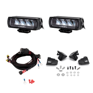 Kit de proiectoare auxiliare Ford Ranger Wildtrak X / Stormtrak PHEV (2023+), 2 x LAZER Triple-R 750 GEN2, Triple-R 750 fascicul larg
