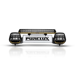 Kit de proiectoare auxiliare PURELUX WRC 19, 472W / 30 000 lm - Set complet, Negru - Img 2