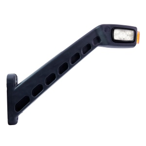 Lampă de avertizare / lampă de gabarit Strands Freedom Light Guide Rubber Arm XL - 12/24V / 259 mm, stânga