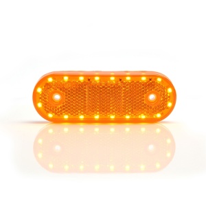 Lampă de gabarit laterală cu semnalizatoare Strands Side Marker LED - 12/24V / 114 mm - Img 2