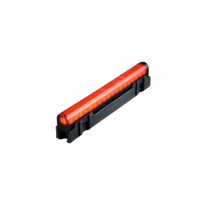 Lampă de poziție Strands Freedom Dark Line - 12/24V / 3W / 125 mm, Roșu