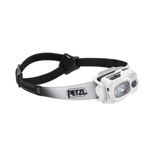Lampă frontală Petzl Swift RL - 1100 lm / Reîncărcabil, Alb