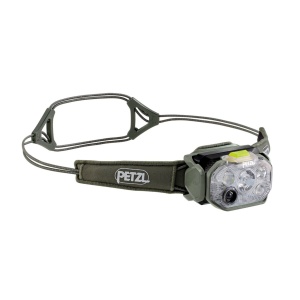 Lampă frontală PETZL Swift RL - 1200 lm / Reîncărcabil, verde