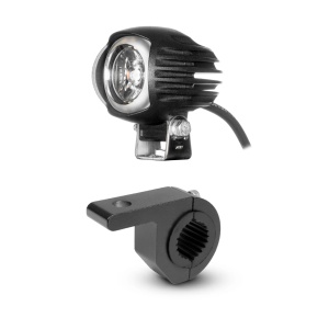 Lampă pentru motocicletă Purelux SMAL15 - 6 cm / 15 W, lampă + colier pentru țeavă (25-31 mm) - Img 2