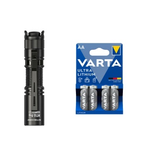 Lanternă NITECORE MT1A Pro - 800 lm / 93 mm / Reîncărcabil / 1 x AA, Nitecore MT1A Pro + 4 buc Varta Ultra Lithium baterii AA