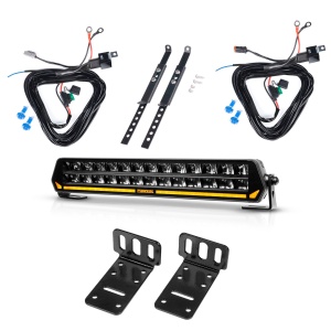 Led bar PURELUX Panther S400 - Straight / 40 cm / 150W / Ref. 20, 1 pc - Complete set