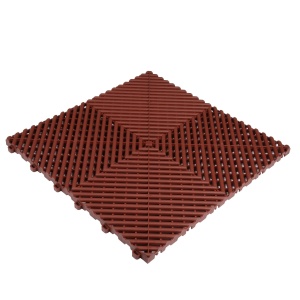 Placă pentru pardoseală DR DIRT Garage Plaza HD – Original (1,92 m²), maro, 1.92 m² (12 tiles)