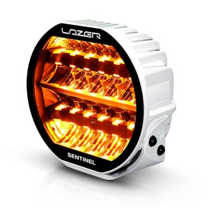 Proiector auxiliar Lazer Sentinel 9 Highline Alb - Rotund / 23 cm / 130W / Ref. 12.5, 1 buc.