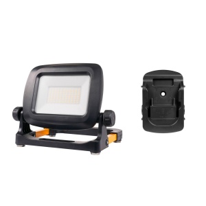 Proiector de lucru AGGE Workmate 2K, pentru acumulatori de scule electrice, 2100 lm, lampă + adaptor pentru acumulatori Makita - Img 2