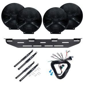 Proiector suplimentar Strands Ize Led Og 9" Rotund / 23 cm / 172 W / Ref.20, 4 buc - Set complet