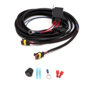 Set de cabluri cu releu 12V Lazer lights, cu lumină de poziție (Superseal TE Conector) - Img 2