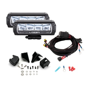 Set de proiectoare auxiliare Ford Transit Custom Trail (2024+), 2 x Lazer Triple-R 750 GEN2, Triple-R 750 GEN2 Elite
