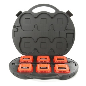 Set lumini LED de avertizare Pureflare Smart – 6 bucăți, wireless, sincronizare automată, reîncărcabile, IP67 - Img 5