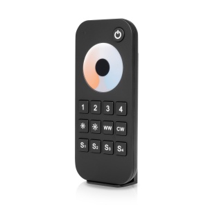 Telecomandă pentru bandă LED AGGE CCT Touch Wheel, RF 2.4 GHz, doar telecomanda