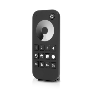 Telecomandă pentru bandă LED AGGE reglarea intensității Touch Wheel, RF 2.4 GHz, doar telecomanda