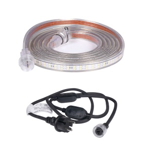 Bandă LED / Proiector de lucru AGGE 230V - 1500 lm/m, 3 m, bandă cu cablu de alimentare (3000K)