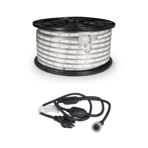 Bandă LED / Proiector de lucru AGGE 230V - 1500 lm/m, 50 m, bandă cu cablu de alimentare - Img 2
