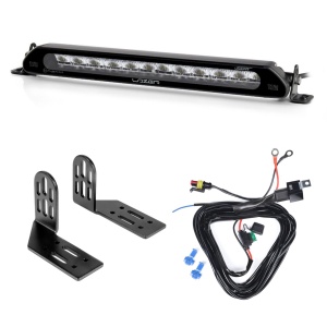 Bară LED Lazer Linear 12 - dreaptă / 38 cm / 42W / Ref. 27.5, 1 buc - Set complet (Side Suport) - Img 2