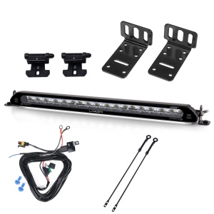 Bară LED Lazer Linear 18 Elite (Double E-Mark) - dreaptă / 53 cm / 130W, 1 buc - Kit complet
