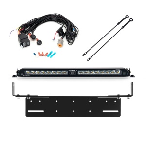 Bară LED Lazer Linear-18 Elite i-LBA - dreaptă / 53 cm / 135W / Ref. 17.5, 1 buc - Kit complet cu montaj încastrat - Img 2