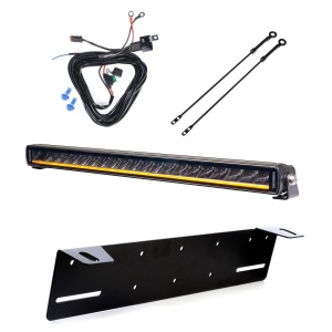 Bară LED PURELUX Black X-Slim S520 - dreaptă / 52 cm / 105W / Ref. 50, 1 buc - Set complet