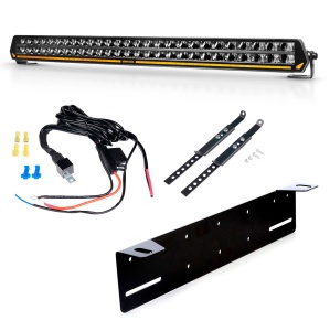 Bară LED PURELUX Panther C800 - curbată / 79 cm / 324W / Ref. 50, 1 buc - Set complet